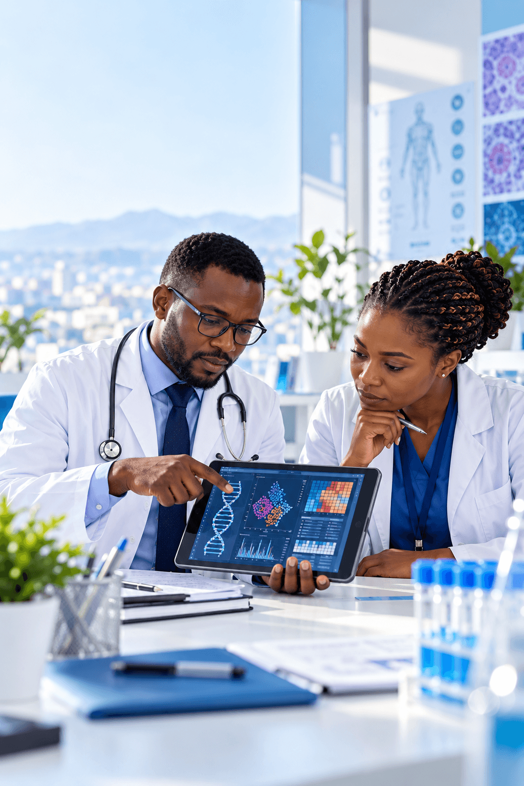 Healthcare providers using biomarker evidence