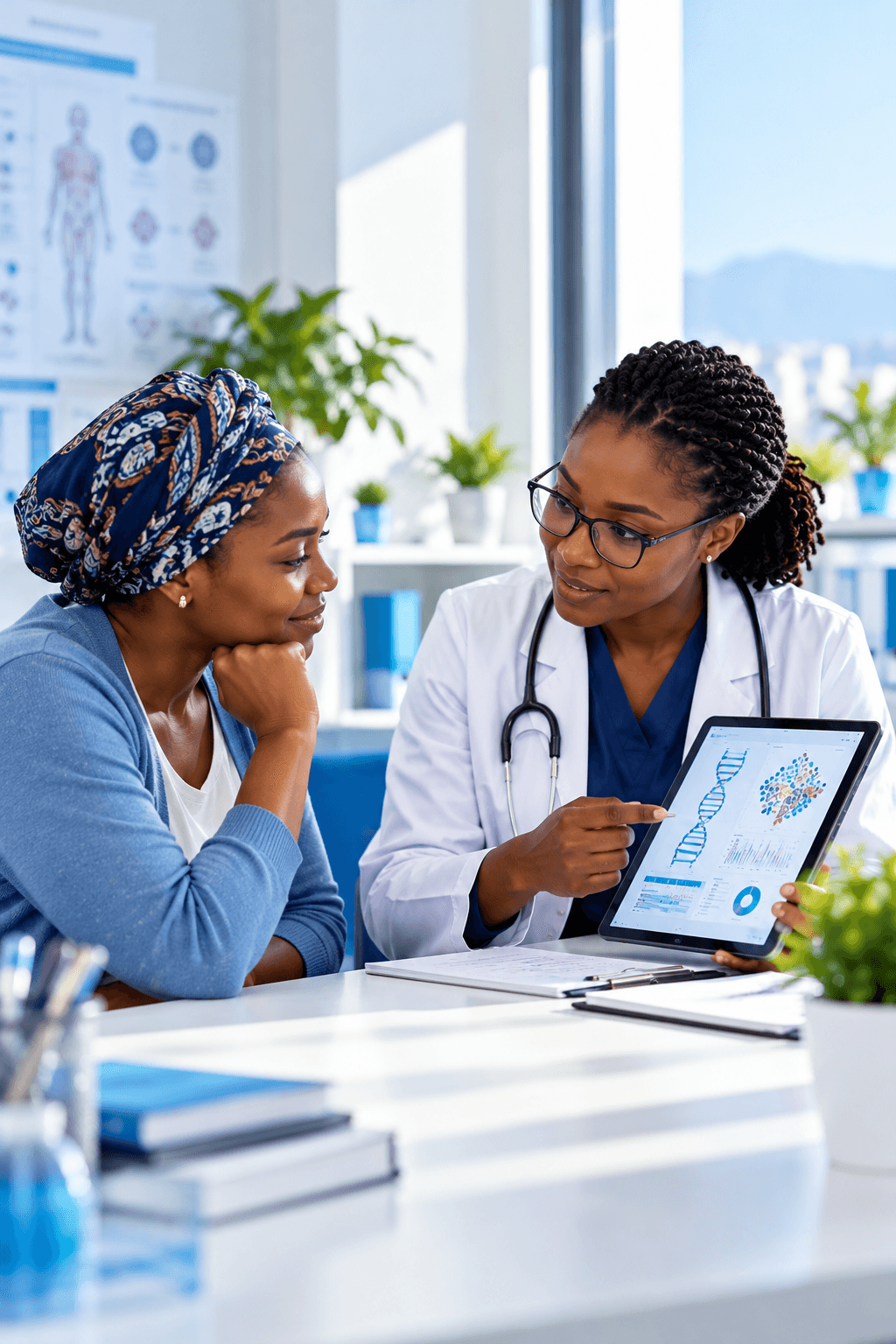 Patients using biomarker evidence